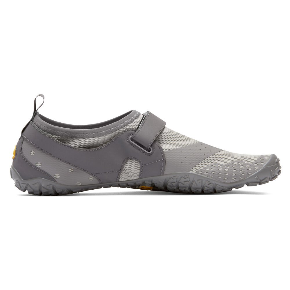Zapatos De Agua Hombre Grises - FiveFingers V-Aqua - ZVGFSK-762